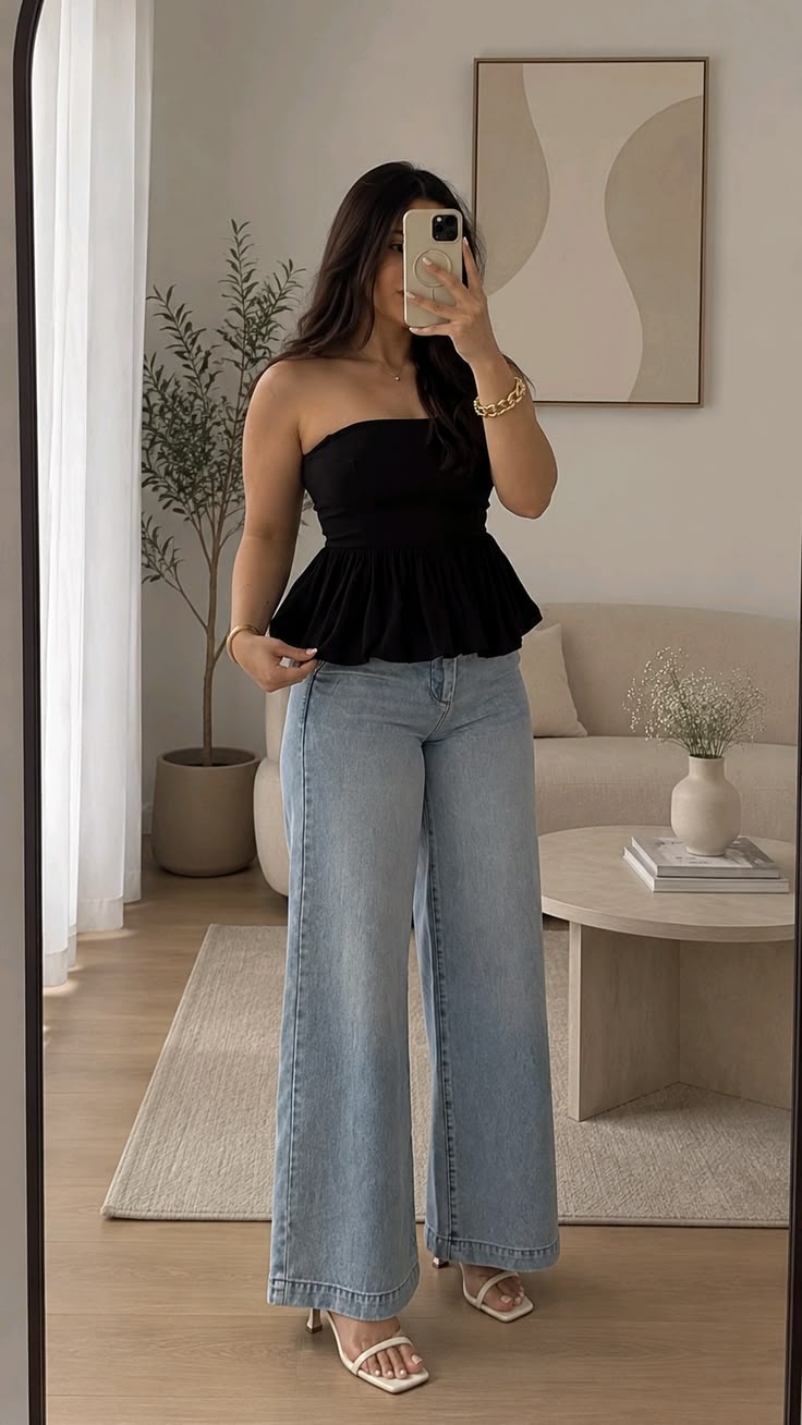 Strapless Top