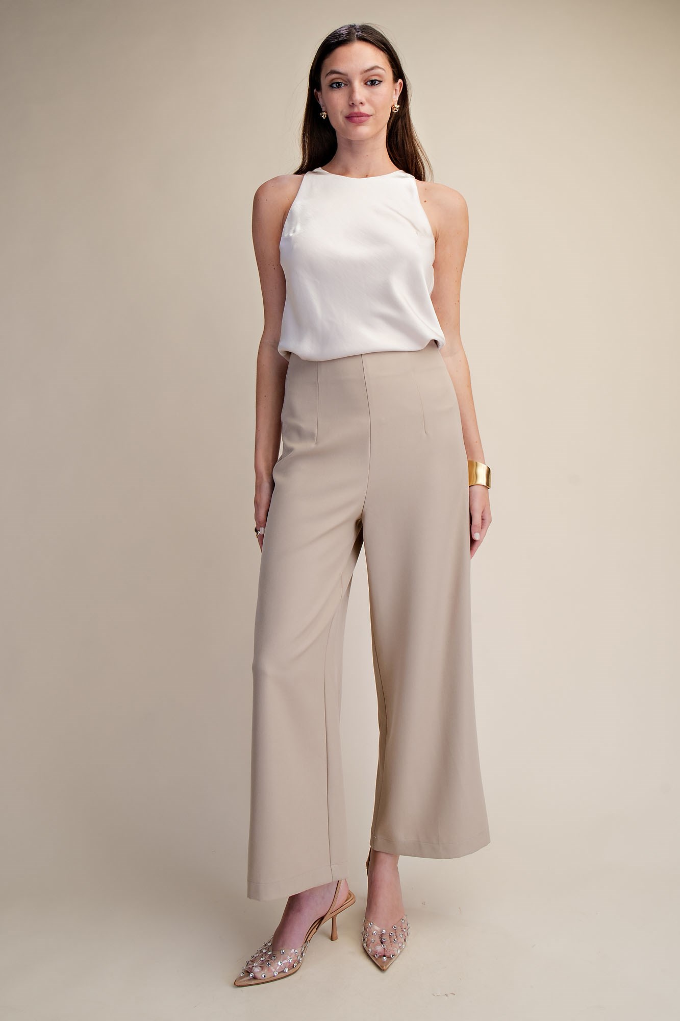 Pantalón de pierna ancha